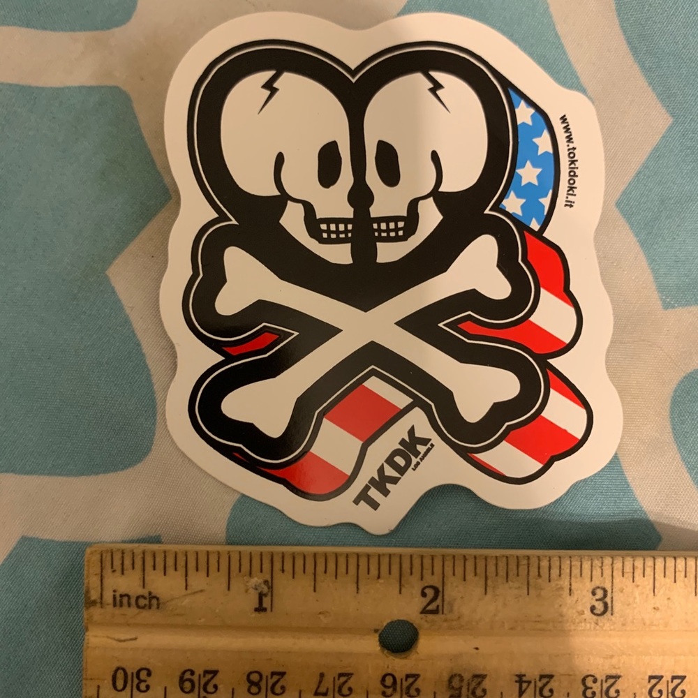 Tokidoki Sticker - Skulls - Ships Free & B3G1